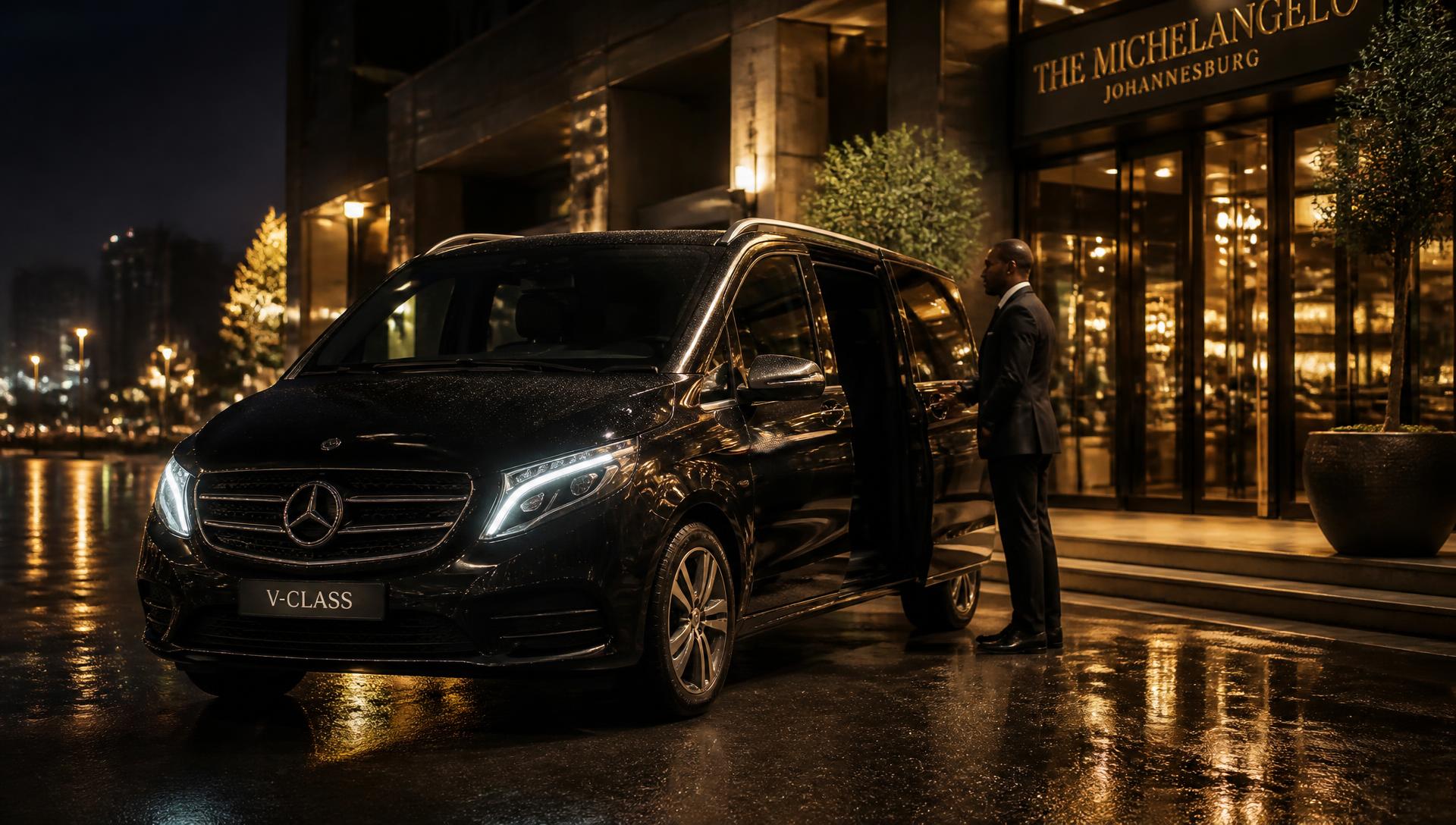 Executive chauffeur service across South Africa